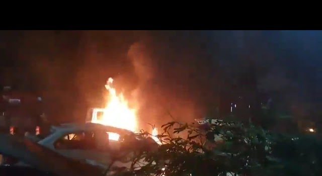 Explosion near Red Fort Metro Station: Several vehicles catch fire, special cell and fire teams on site — Delhi Fire Department