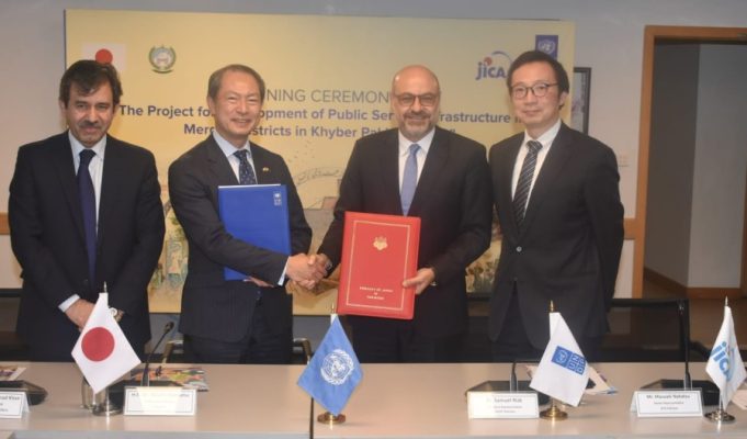 Japan, UNDP launch $3.5 mln initiative to strengthen local governance, services in KP’s merged districts