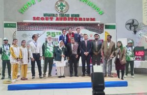 Trailblazer Arjumand Khan shatters stereotypes, wins gold in weightlifting at 35th National Games