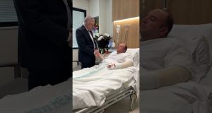 Australian PM hails Bondi Beach rescuer as national hero during hospital visit