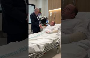 Australian PM hails Bondi Beach rescuer as national hero during hospital visit