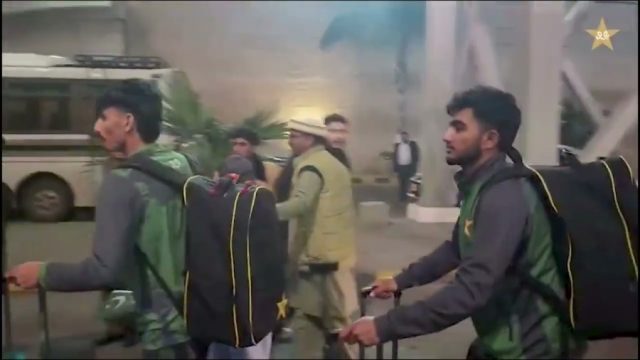 Grand welcome for Pakistan Under-19 champions as they return home with the trophy 🏆🇵🇰