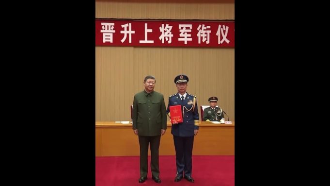 Xi Jinping promotes two senior PLA commanders to rank of general