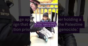Greta Thunberg arrested in London during pro-Palestine protest