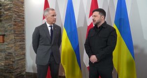 Zelenskyy meets Canadian PM in Halifax, calls for stronger support, pressure on Russia