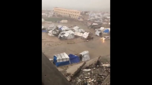 Relentless rains deepen humanitarian crisis in Gaza as flooded camps leave thousands exposed