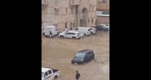 Massive flooding hits Jeddah after extreme rainfall in Saudi Arabia’s Mecca Province.