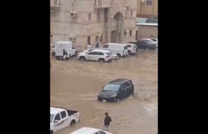Massive flooding hits Jeddah after extreme rainfall in Saudi Arabia’s Mecca Province.
