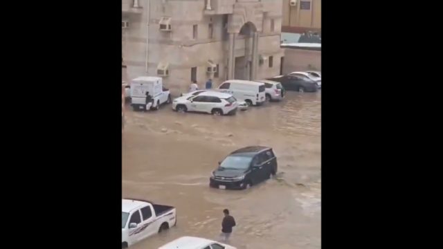 Massive flooding hits Jeddah after extreme rainfall in Saudi Arabia’s Mecca Province.