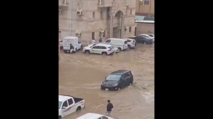 Massive flooding hits Jeddah after extreme rainfall in Saudi Arabia’s Mecca Province.