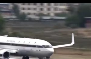 King and Queen of Thailand personally pilot Boeing 737 during takeoff from Bhutan