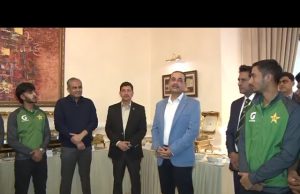 Field Marshal Syed Asim Munir, NI (M), HJ, Chief of Army Staff and Chief of Defence Forces, meets Pakistan Under-19 cricket team at General Headquarters (GHQ)