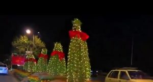 Islamabad shines bright: CDA decks capital with colorful lights and billboards for Quaid’s birthday & Christmas 🇵🇰🎄