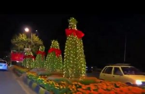 Islamabad shines bright: CDA decks capital with colorful lights and billboards for Quaid’s birthday & Christmas 🇵🇰🎄