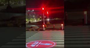 Islamabad gets its first Pelican pedestrian crossings on Constitution Avenue