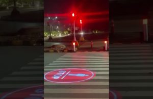 Islamabad gets its first Pelican pedestrian crossings on Constitution Avenue