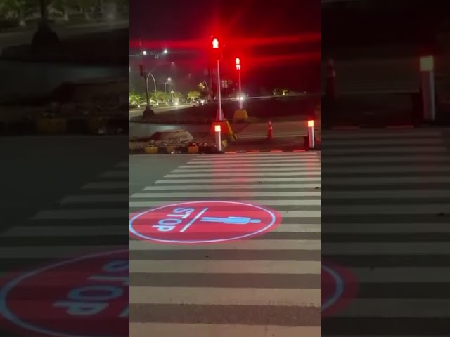 Islamabad gets its first Pelican pedestrian crossings on Constitution Avenue