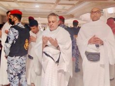 Ishaq Dar performs Umrah after OIC meeting, prays for Pakistan, unity of Muslim Ummah