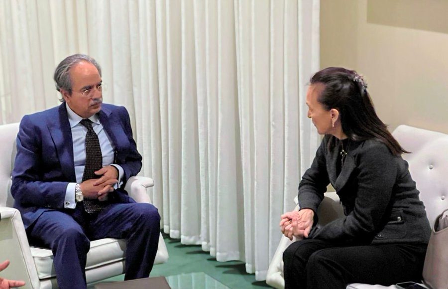 Pakistan reaffirms support for UN-led Yemen peace process in talks at UN
