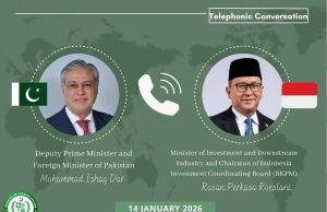 Pakistan, Indonesia explore expanded investment cooperation as Ishaq Dar holds talks with Danantara Chief