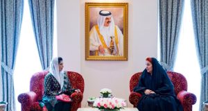 First Lady Aseefa meets Bahrain’s Princess Sabeeka, emphasizes eomen’s empowerment, social development