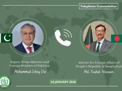 Pakistan, Bangladesh reaffirm commitment to deepening bilateral ties in high-level call