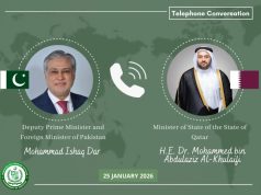 Pakistan, Qatar reaffirm commitment to closer cooperation amid regional developments