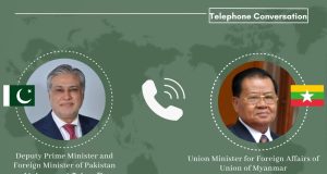 Pakistan, Myanmar review bilateral ties, pledge continued diplomatic engagement
