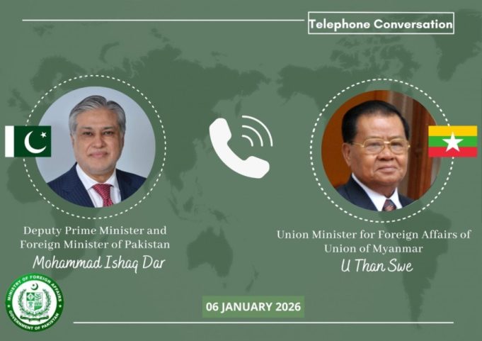 Pakistan, Myanmar review bilateral ties, pledge continued diplomatic engagement