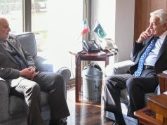 Pakistan, Iran reaffirm defence, strategic ties as Tehran envoy meets Khawaja Asif