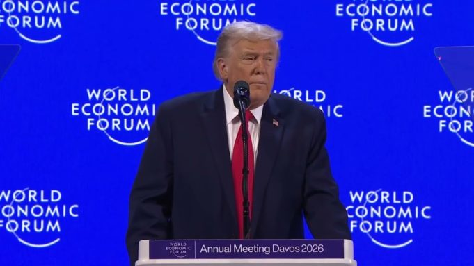 Trump touts economic revival; trade, energy shifts in sweeping Davos address