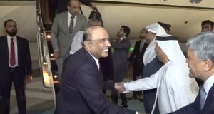 President Zardari arrives in UAE on four-day visit to strengthen strategic, economic ties