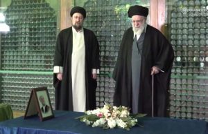 Honouring the 47th Fajr Decade: Supreme Leader Ayatollah Imam Ali Khamenei pays tribute at the mausoleum of Imam Ruhollah Khomeini (RA) on the eve of the Fajr Decade in Tehran on Saturday, January 31, 2026.