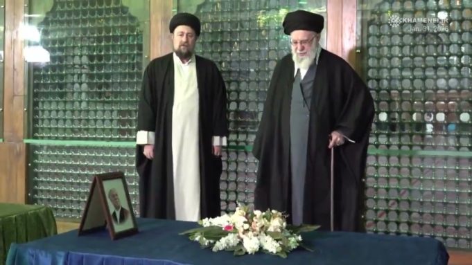 Honouring the 47th Fajr Decade: Supreme Leader Ayatollah Imam Ali Khamenei pays tribute at the mausoleum of Imam Ruhollah Khomeini (RA) on the eve of the Fajr Decade in Tehran on Saturday, January 31, 2026.