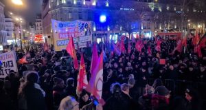 Protests erupt in Paris against Trump’s actions in Venezuela