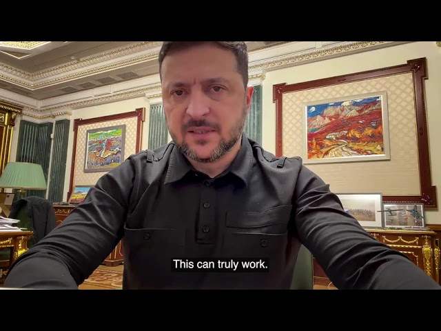 Zelenskyy calls for intensified pressure on Russia, welcomes renewed push for tougher sanctions