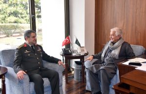 Khawaja Asif, Turkish army chief reaffirm strategic defence partnership, brotherly ties