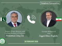 Pakistan condemns attacks on Iran, urges immediate de-escalation through diplomacy