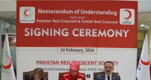 Pakistan, Turkish Red Crescents sign five-year pact, launch Ramadan relief for conflict-affected families
