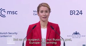 Kaja Kallas urges Europe to ‘reclaim agency’ as security threats mount