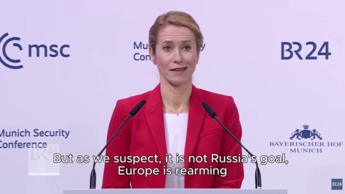 Kaja Kallas urges Europe to ‘reclaim agency’ as security threats mount