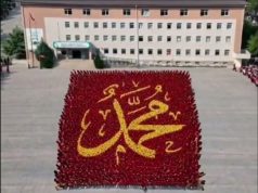 Students of Seyda Molla Bahri İmam Hatip Ortaokulu present a vibrant performance titled “Welcome Ramadan” in the city of Elazığ, Türkiye.