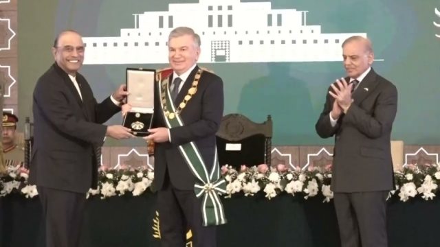 Pakistan, Uzbekistan deepen strategic partnership as President Zardari hosts Uzbek counterpart at Aiwan-e-Sadr