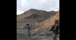 Footage shows an SSG soldier arresting a BLA terrorist in Nushki, as the suspect is seen weeping following the operation.