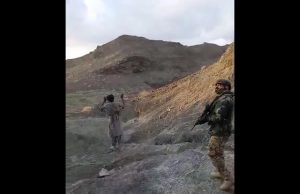 Footage shows an SSG soldier arresting a BLA terrorist in Nushki, as the suspect is seen weeping following the operation.