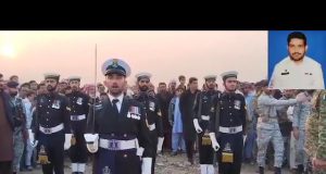 Pakistan Navy sailor laid to rest with full honours after foiling terrorist attack at Pasni Base