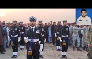Pakistan Navy sailor laid to rest with full honours after foiling terrorist attack at Pasni Base