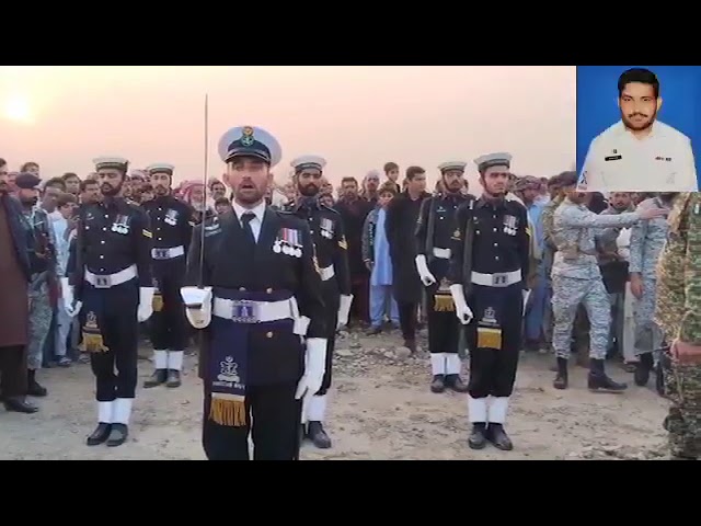 Pakistan Navy sailor laid to rest with full honours after foiling terrorist attack at Pasni Base