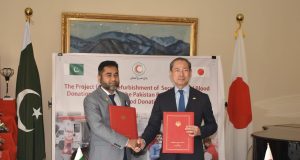Japan grants $65,000 to Pakistan Red Crescent to boost blood donation services in Federal capital
