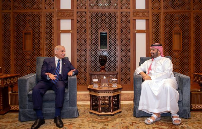 PM Shehbaz, Saudi Crown Prince discuss regional tensions, reaffirm solidarity, call for de-escalation